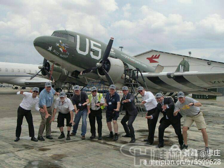 飛虎隊“C47A”戰(zhàn)機“定居”桂林鴻程磨粉機廠旁 